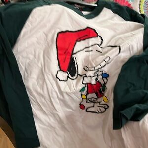 Snoopy Christmas shirt men’s 3XL